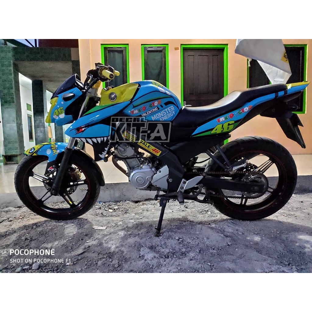 Dekal Stiker Motor New Vixion D D2 011 Shopee Indonesia