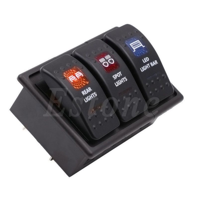 Cre3 Rocker Switch Clip Panel Assembly Patrol Holder Housing Untuk Tipe Carling ARB