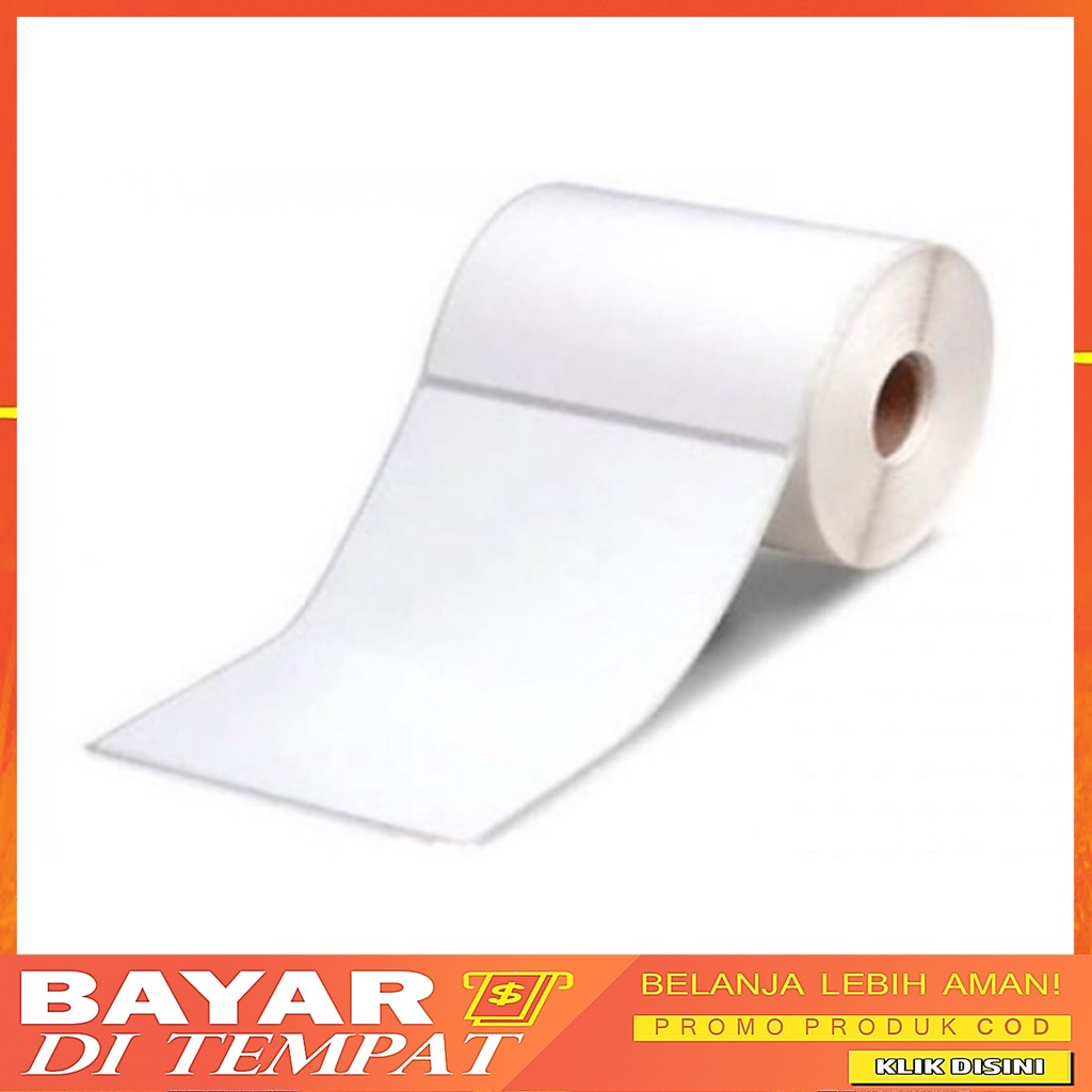 Kertas Thermal 1 roll 100 x 150 Thermal Label Direct 500 pcs