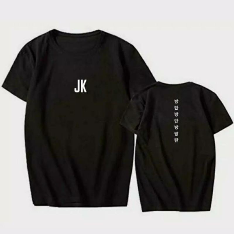 Kaos Kpop BTS JK inisial season greeting