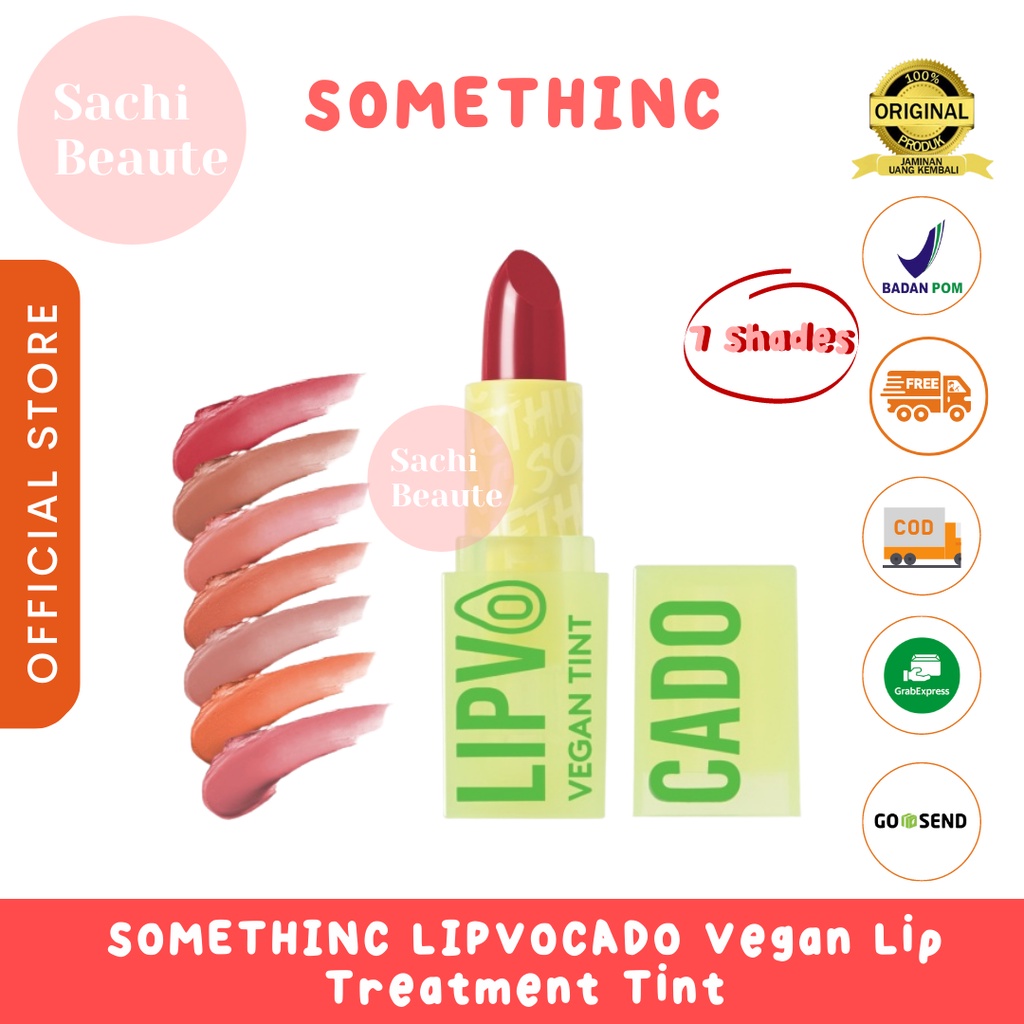 SOMETHINC LIPVOCADO Vegan Lip Treatment Tint - Lip Balm Warna