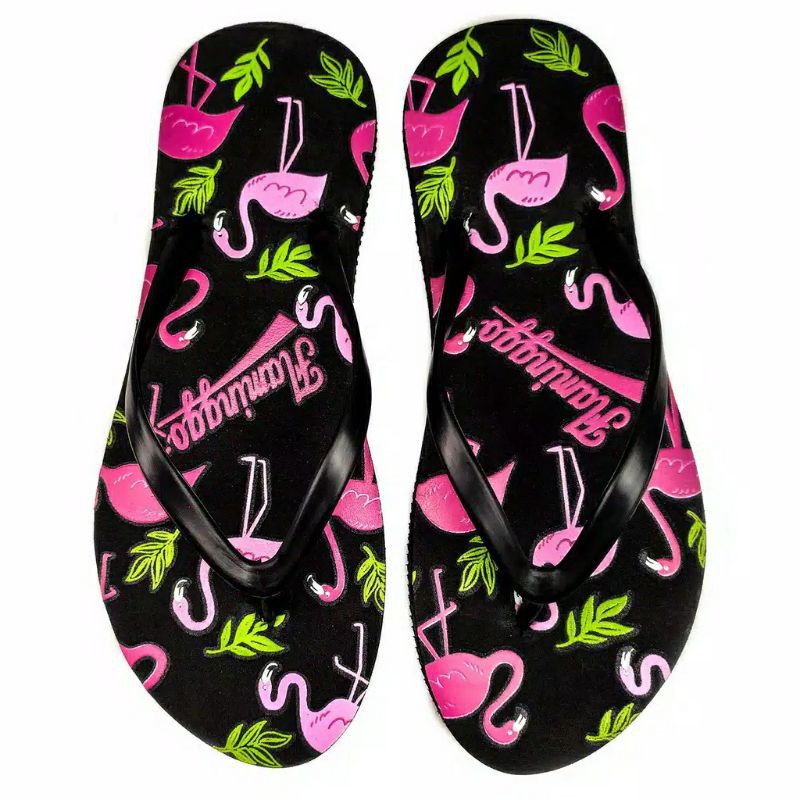 sandal wanita angsa flaminggo