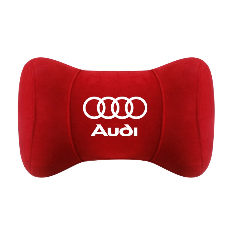 G-club Bantal Leher memory foam Lembut Nyaman Untuk Audi A3 / A4 / A5 / A8 / TT / Q2