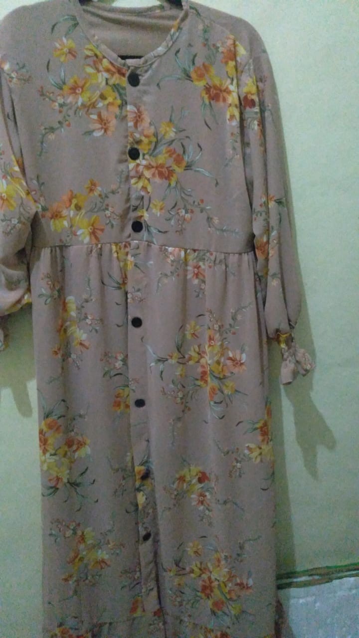 Gamis Brukat Santily Lace