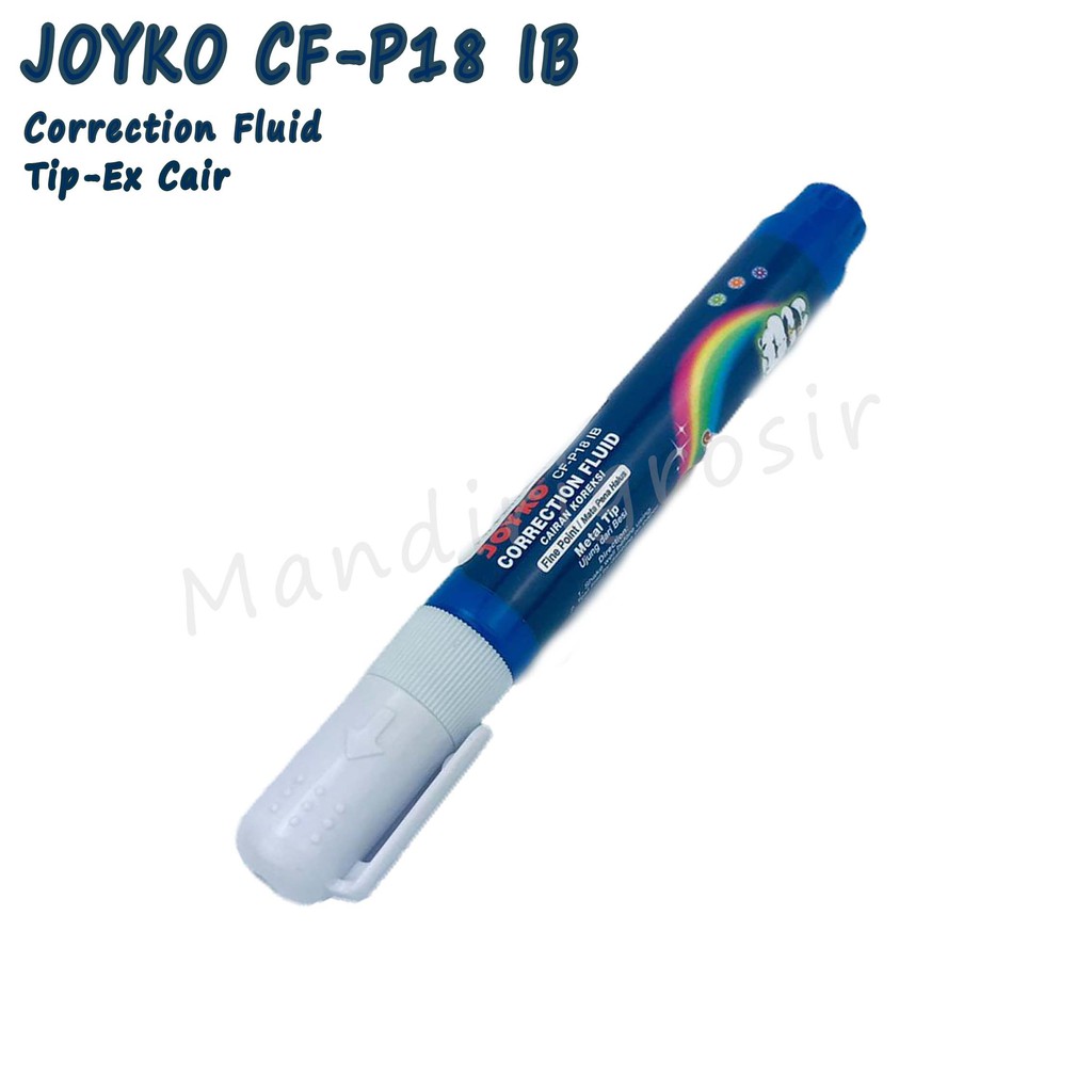 Tip-Ex Cair * Joyko * CF-P18 IB * Biru