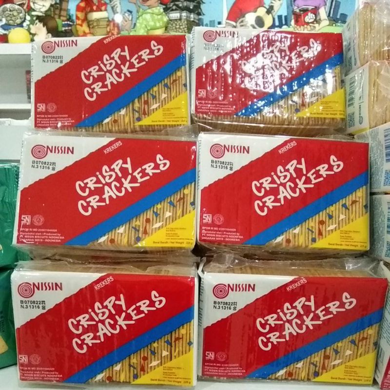 

Nissin Crispy Crackers 225gr