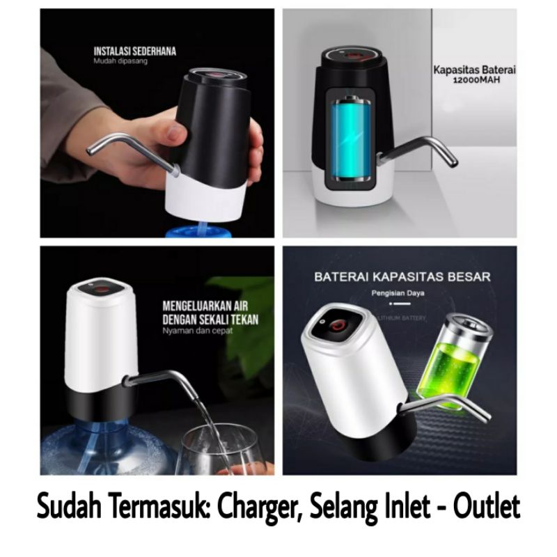 TERJANGKAU Pompa Galon Elektrik / Pompa Galon Elektrik Charger / Dispenser Air Galon