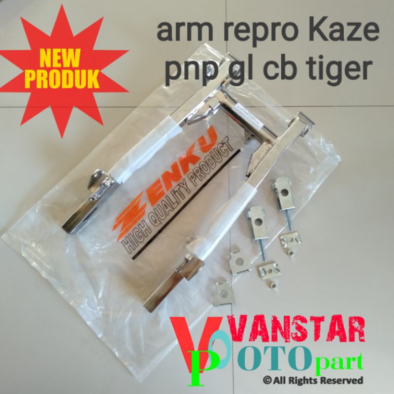 swing arm gl cb tiger repro model kaze set setelan rantai