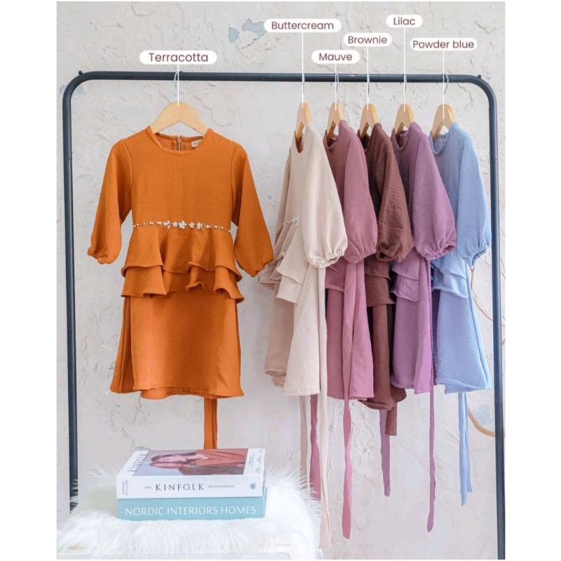 rayra dress kids payet buttercream M by bbckidswear