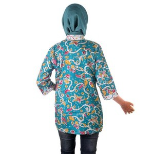 Blus Batik I Blus Kerja Wanita Batik Septi