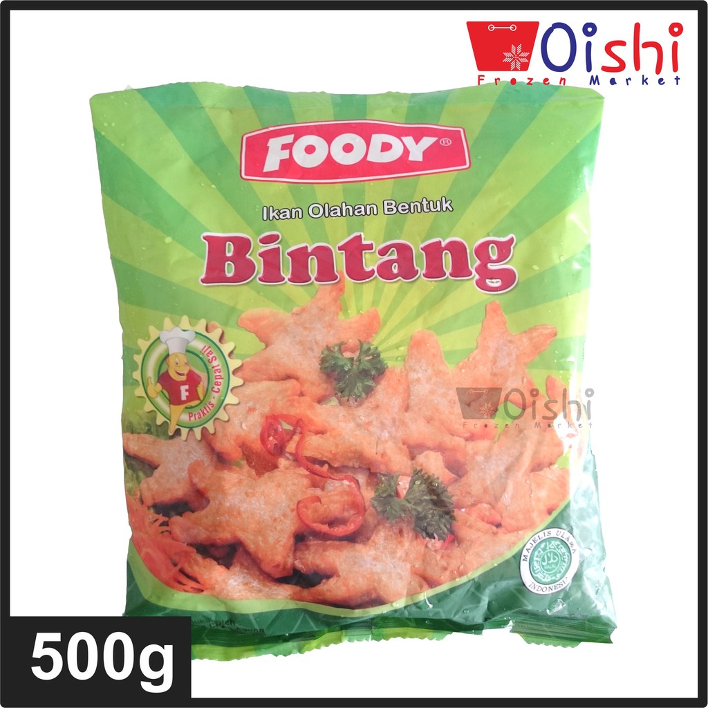 

Foody (Geezy) Bentuk Bintang 500g