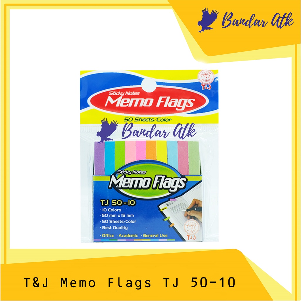 

TOM & JERRY SN MEMO FLAGS TJ 50 - 10 Sticky Note Post it [1 PACK]