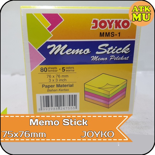 

Memo Pelekat Memo Stick JOYKO MMS-1