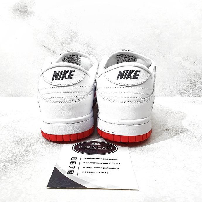 NEW PRODUK NIKE SB DUNK LOW X SUPREME "VARSITY RED"
