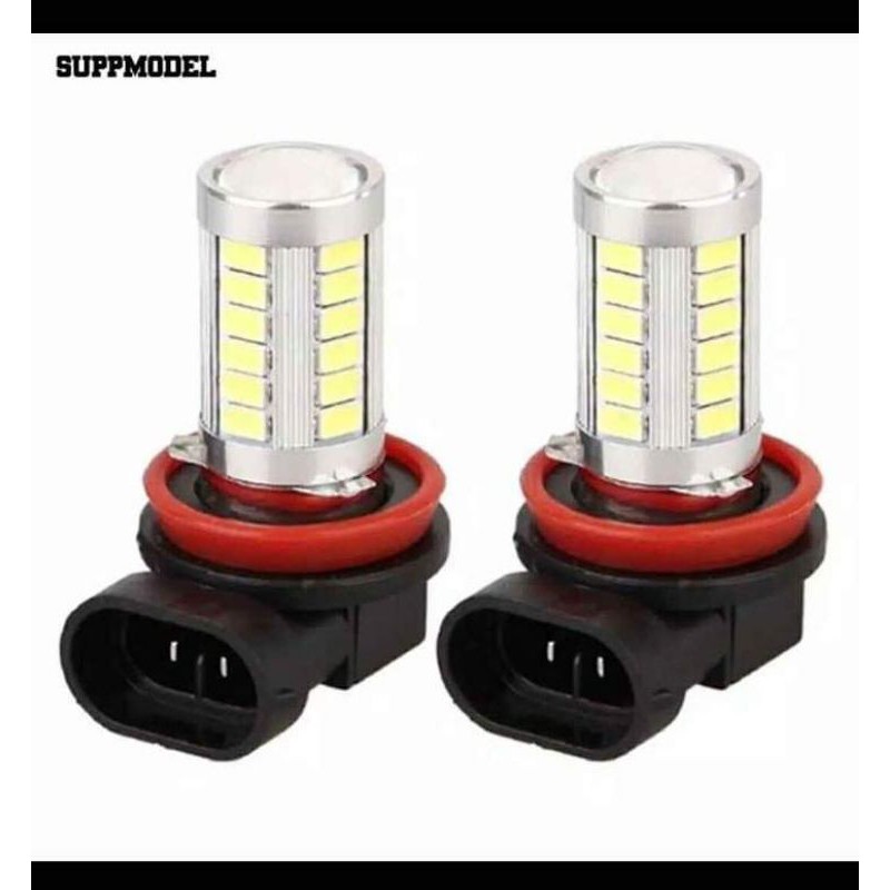 Lampu Foglamp H8 / H11 / H16 LED 92 Titik Lensa Projector