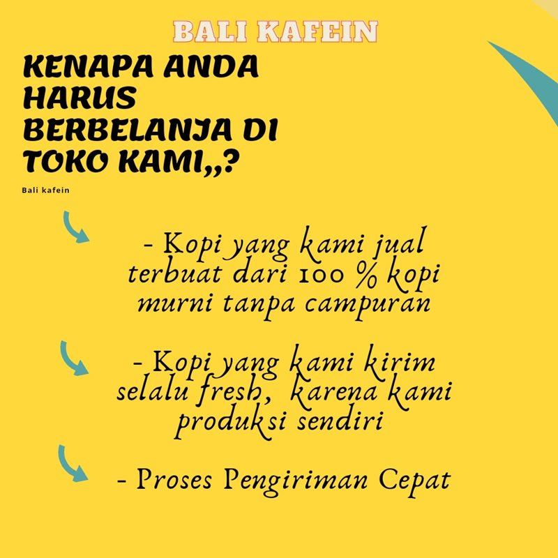 Kopi Bubuk Murni 1 Kilo Kg Robusta Bali Kintamani Coffee Cofee Espreso Expreso Tubruk Asli Original-3