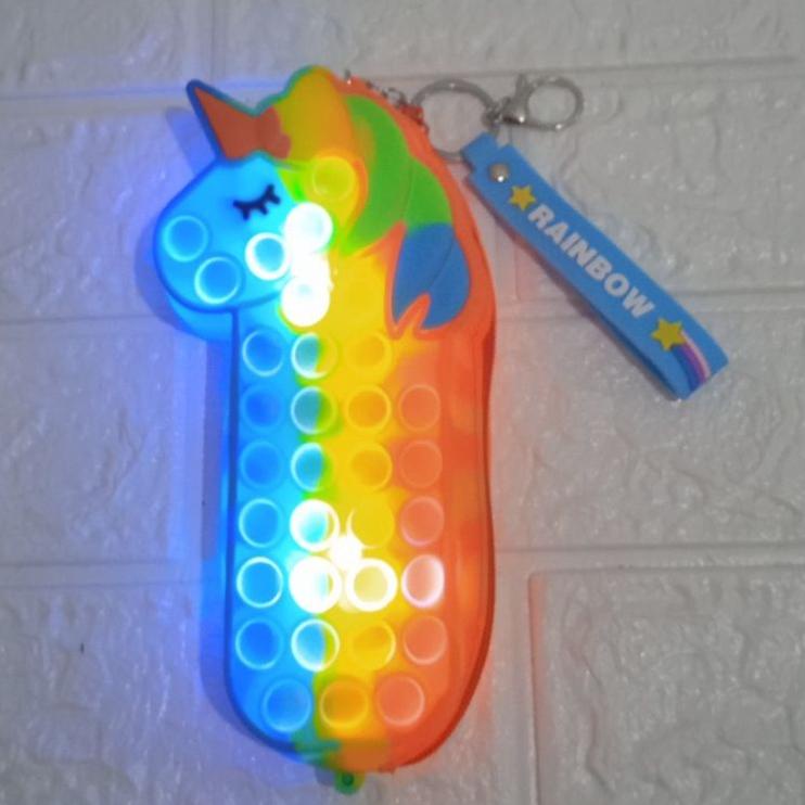 

Best Quality Tempat pensil Pop it Unicorn LED
