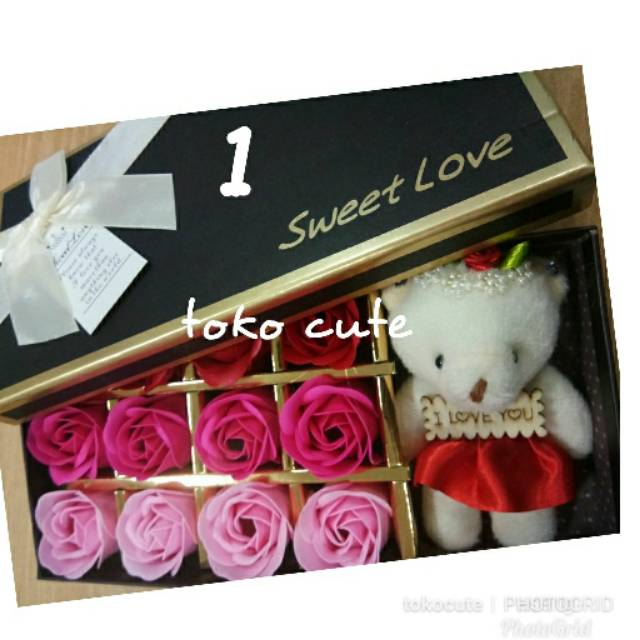 Jual Bunga Valentine - Bunga Sabun Kertas