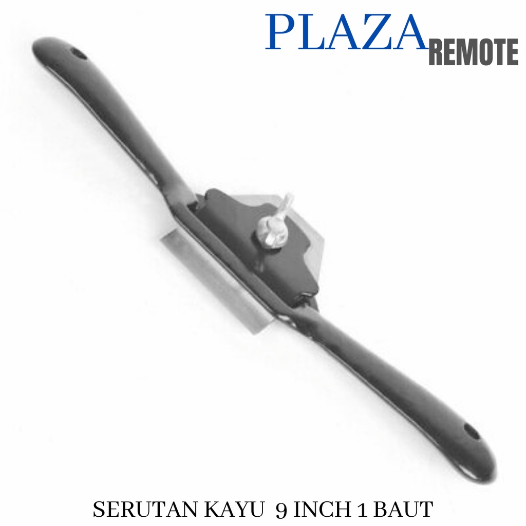 SERUTAN KAYU MANUAL WOOD PLANER 9 INCH 1 BAUT KETAM MINI