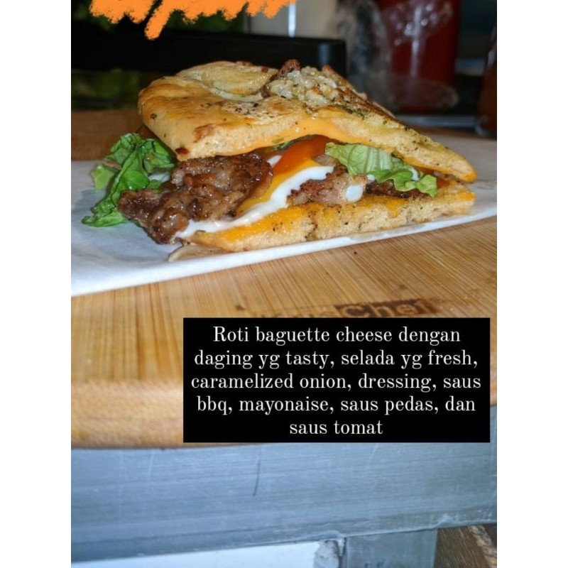

Roti Sandwich bigmarx daging asli 100gr