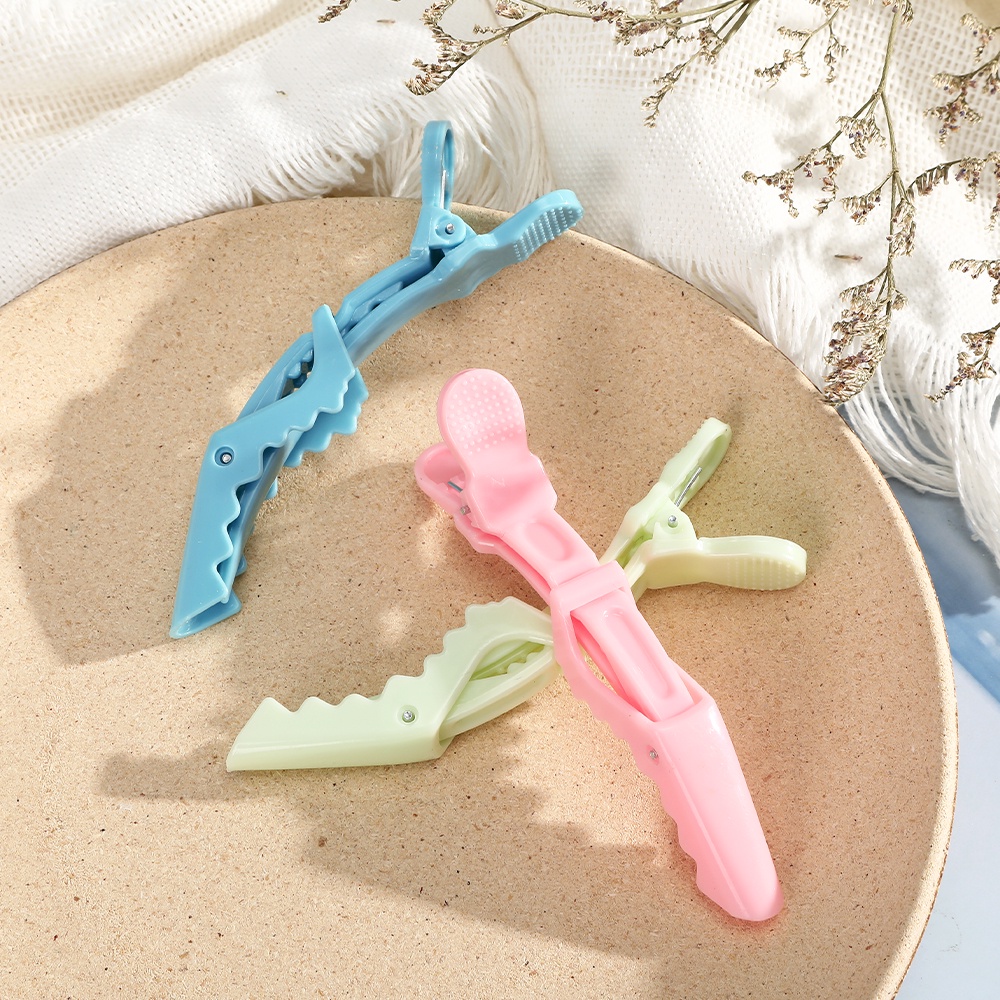 3pcs / Set Jepit Rambut Bentuk Buaya Seamless Untuk Wanita