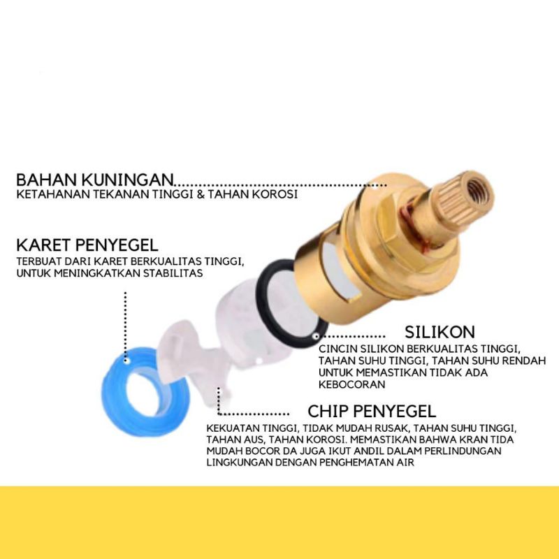 KRAN AIR 1/2&quot; TYPE 879 MODEL ANGSA FLUSSO BEST QUALITY PRODUCT