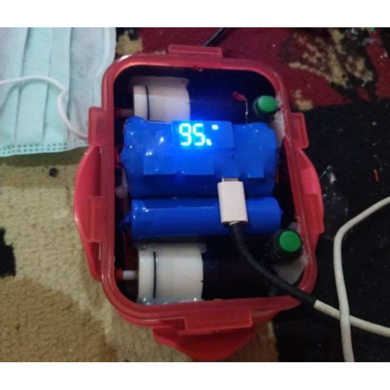 airator Charger aerator casan double blower + bisa cas hp pakai alat ini pengisian cepat