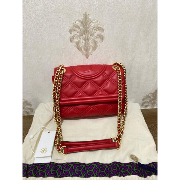 preloved TB soft fleming red size small