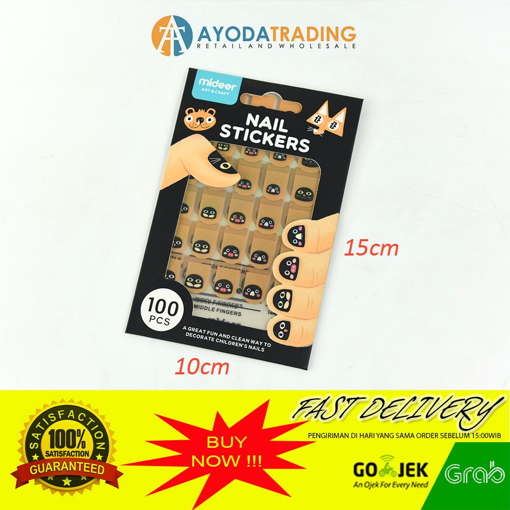 Mideer Nail Stickers Anak