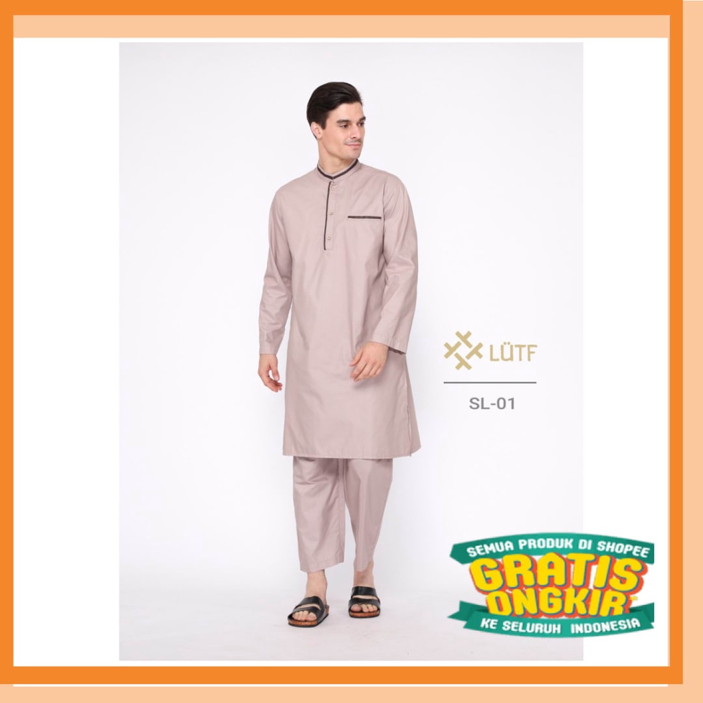 All size M L XL XXL Big size Jumbo Besar Kecil /  Busana Muslim Kurta Gamis Setelan Pria Pakistan LU