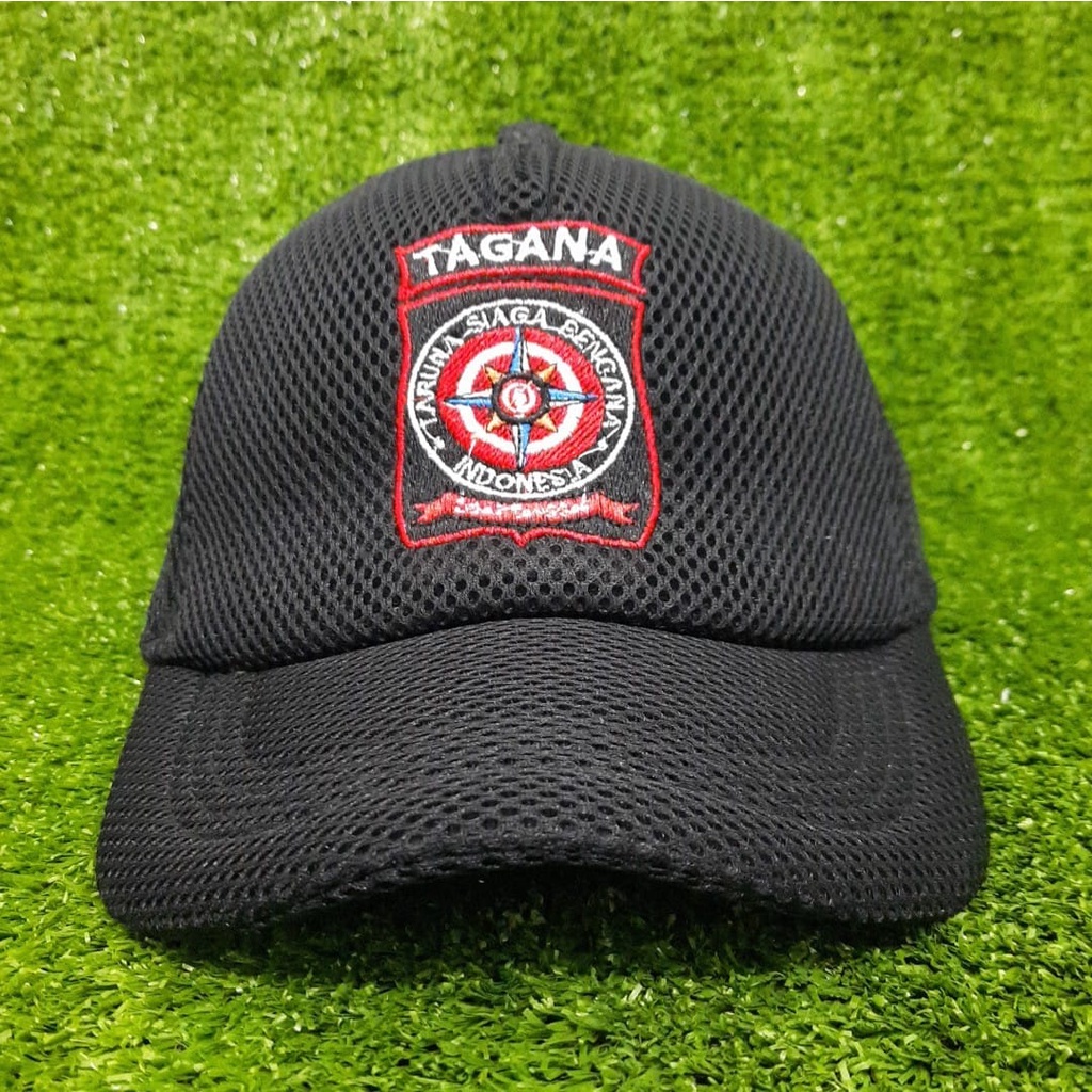 Topi BaseBall / Tactical Biru Tagana Doble Mesh