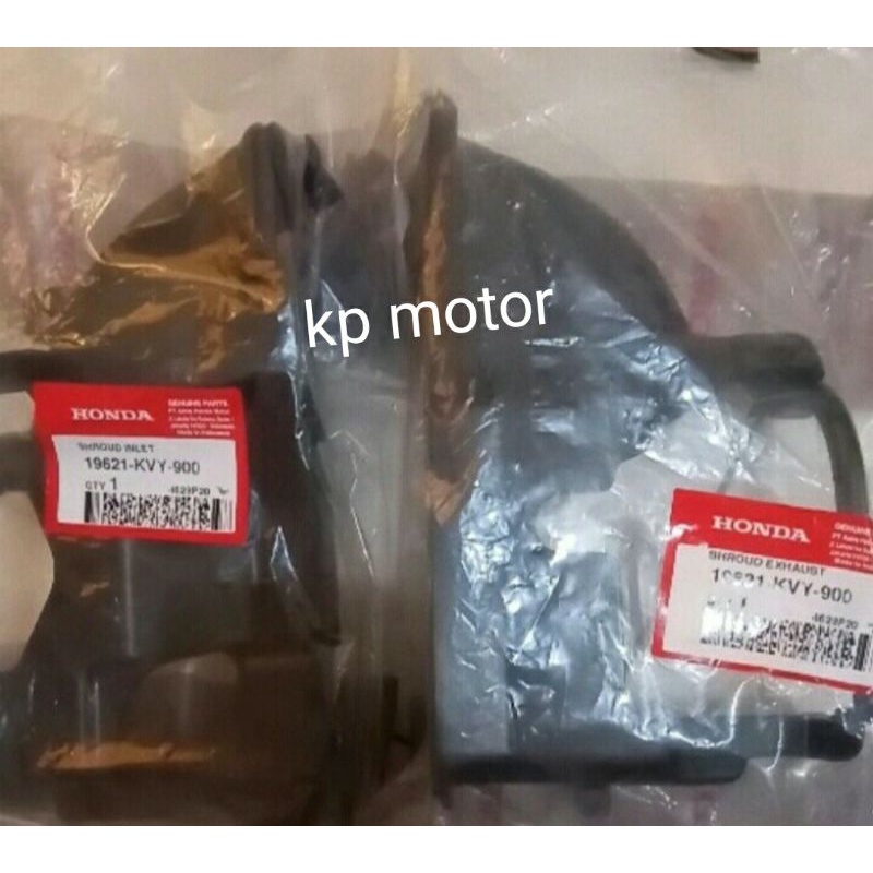 Tutup mesin atas bawah beat karbu ori