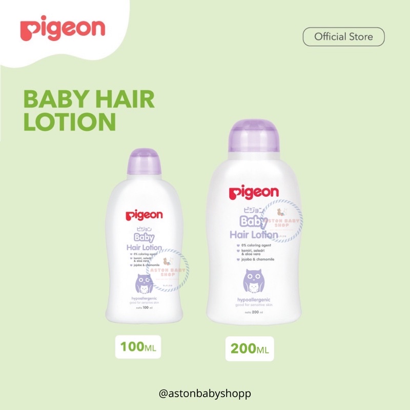 Pigeon Baby Hair Lotion 100 ml / 200 ml