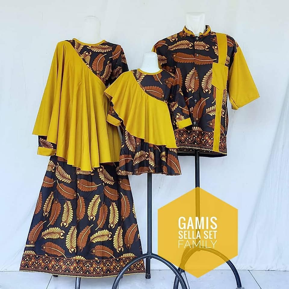 BATIK COUPLE SELLA SET FAMILY / BAJU COUPLE KELUARGA