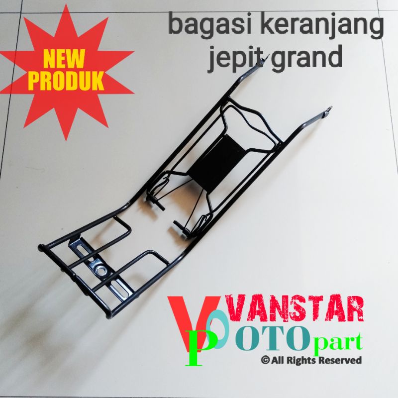 bagasi tengah keranjang jepit grand