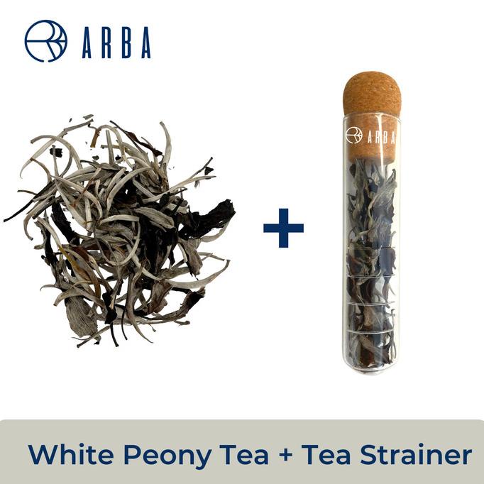 

[COD] Arba Tea Bundling - White Tea & Tea Strainer [COD]
