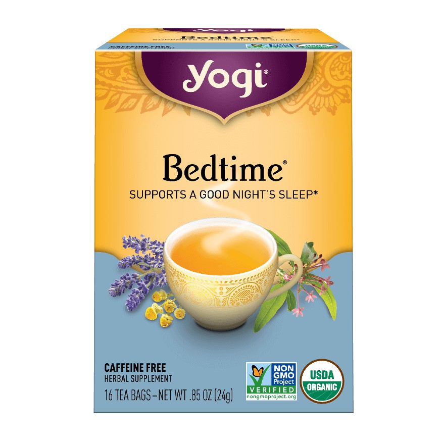 

Yogi Tea, Organic, Bedtime, Caffeine Free, 16 Tea Bags