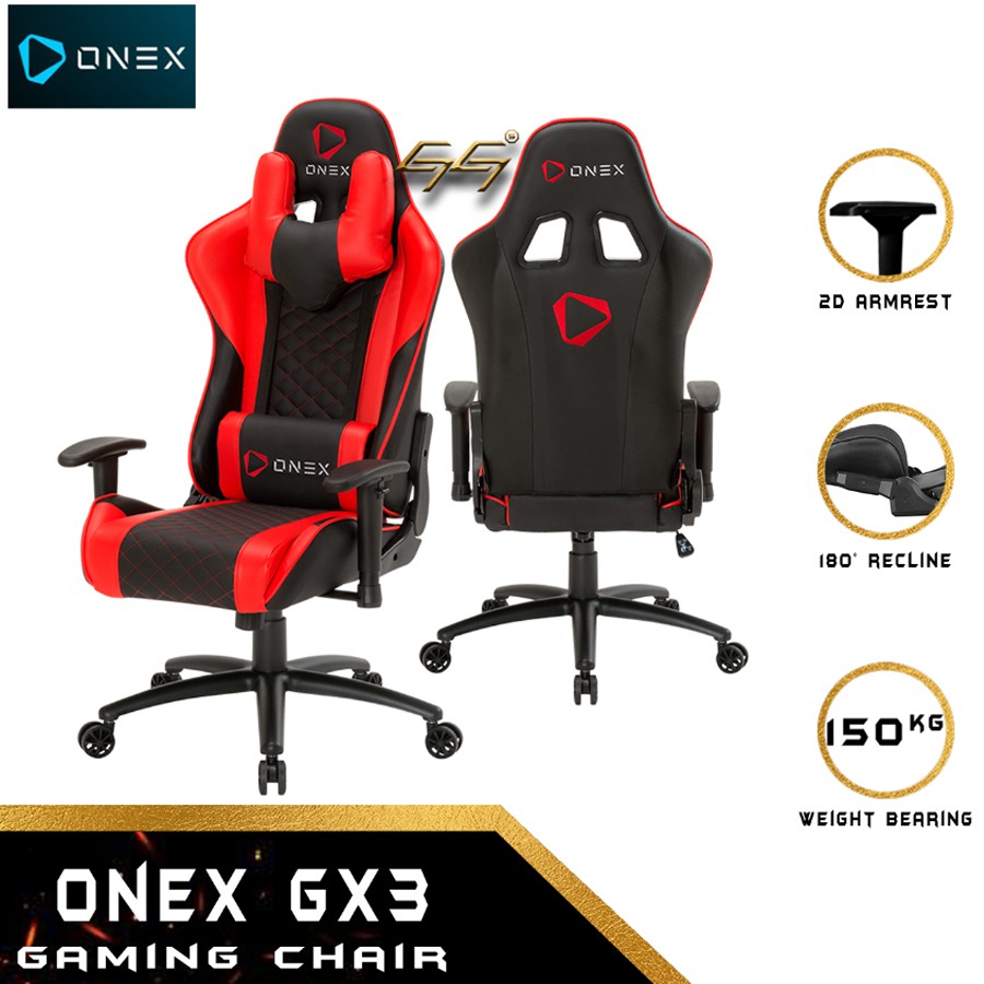 Gaming Chair ONEX GX3 Kursi Gaming Premium Quality Gaming Chair