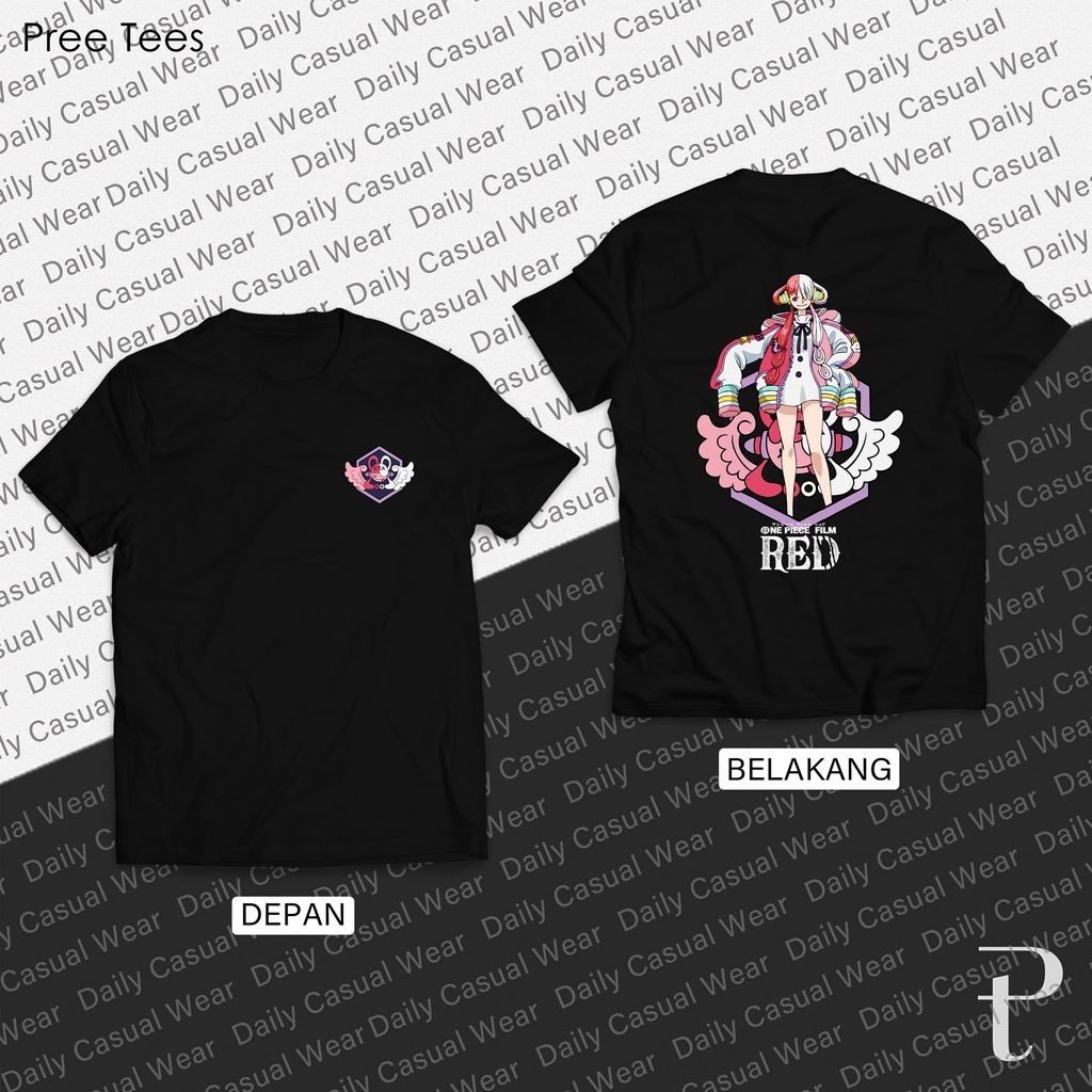 Kaos One Piece Red UTA