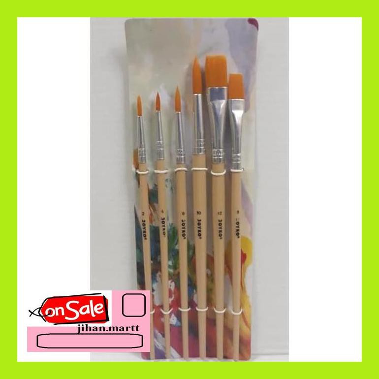 

Jnaygs Joyko Brush Kuas Lukis Cat Air Br-5 Brush Sepatu Waterbased , Leather 75Jhyiej