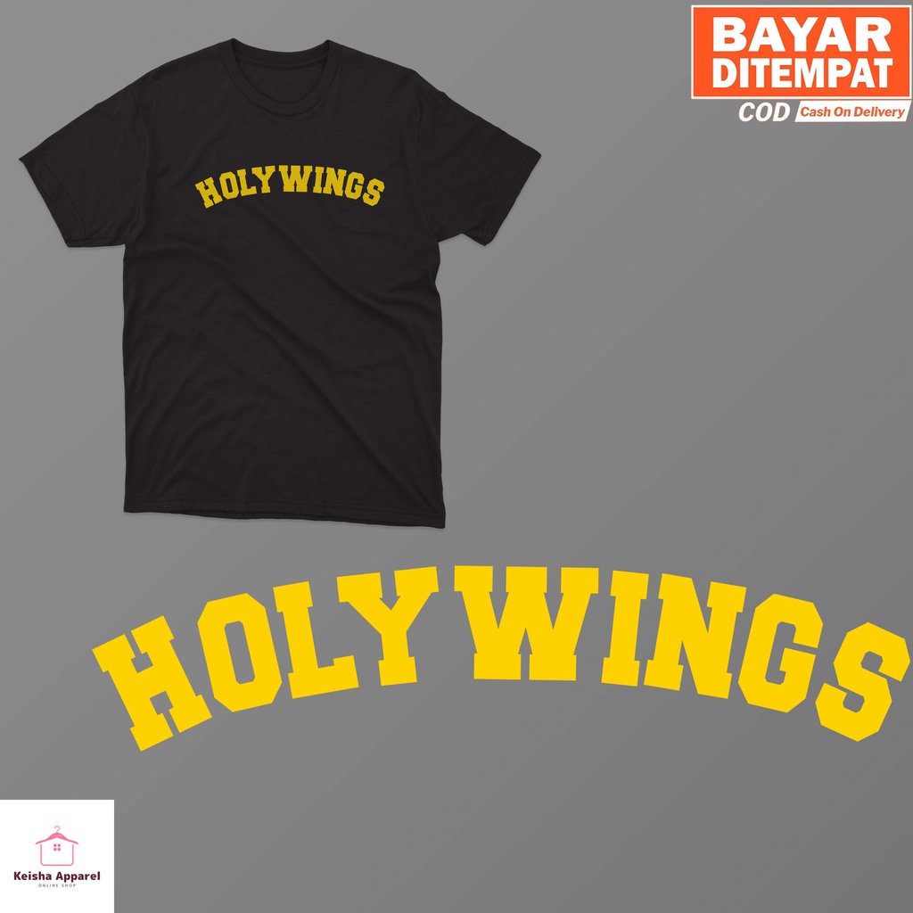 KAOS BAJU HOLYWINGS PRIA WANITA