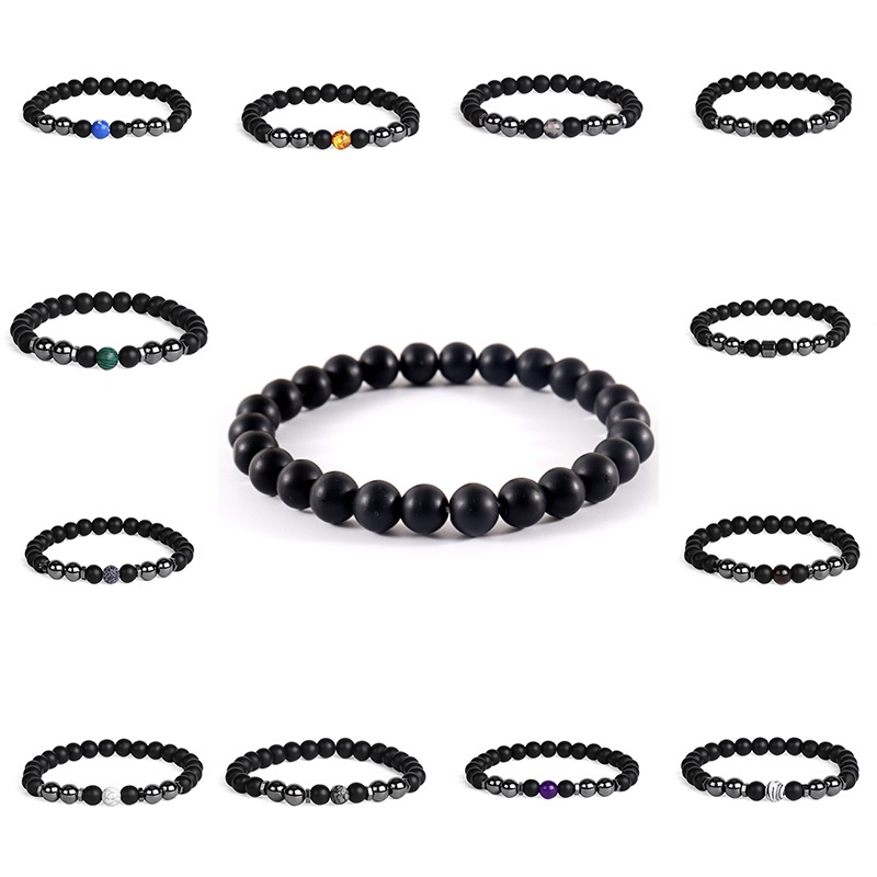 Gelang Kaki Batu Magnet Warna-Warni Untuk Kesehatan Pria Dan Wanita