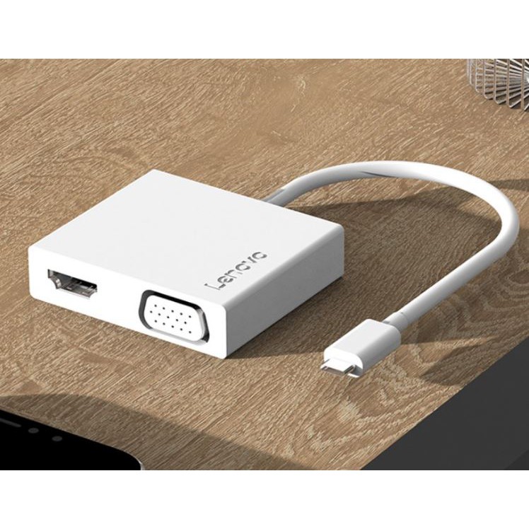 Lenovo USB-C 3-in-1 Hub Travel Hub, 4K HDMI, VGA, USB 3.0 Original