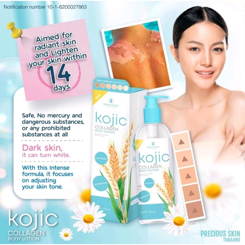 KOJIC COLLAGEN BODY LOTION BY PRECIOUS SKIN