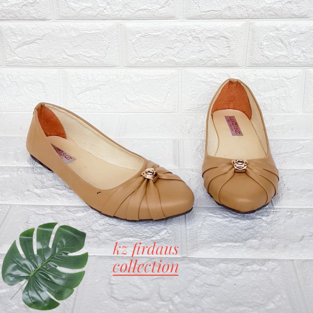 Sepatu wanita terbaru flatshoes balet ukuran 37-40