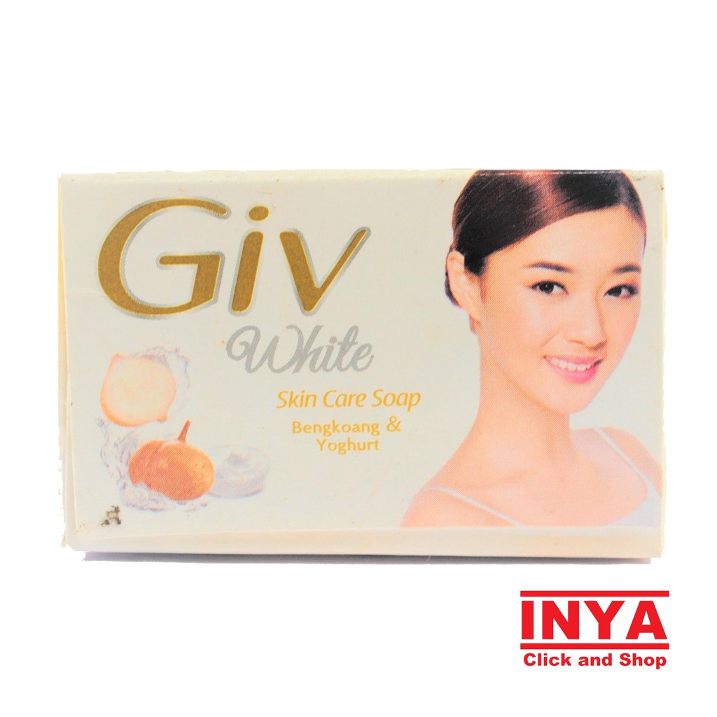 GIV BENGKOANG &amp; YOGHURT WHITE SKIN CARE SOAP 76gr - Sabun Batang