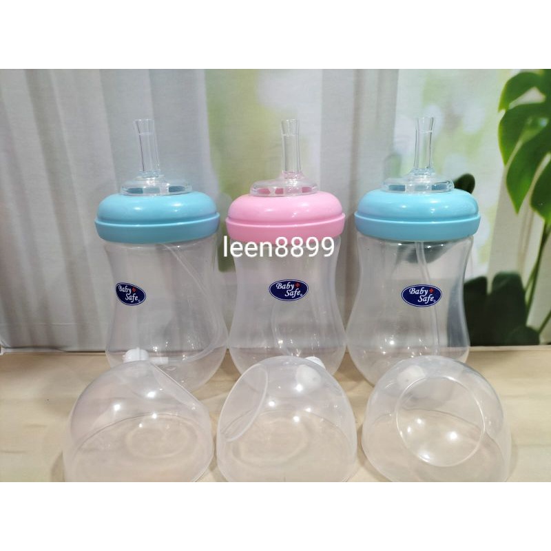 Paket Botol Sedotan Baby Safe Natural Wide Neck 250Ml ini