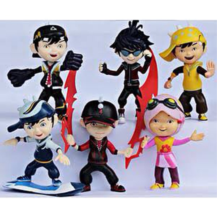 Boboiboy Figure Set 6 / Mainan Boboiboy