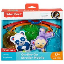 Fisher Price Newbrown on the go stroller mobile