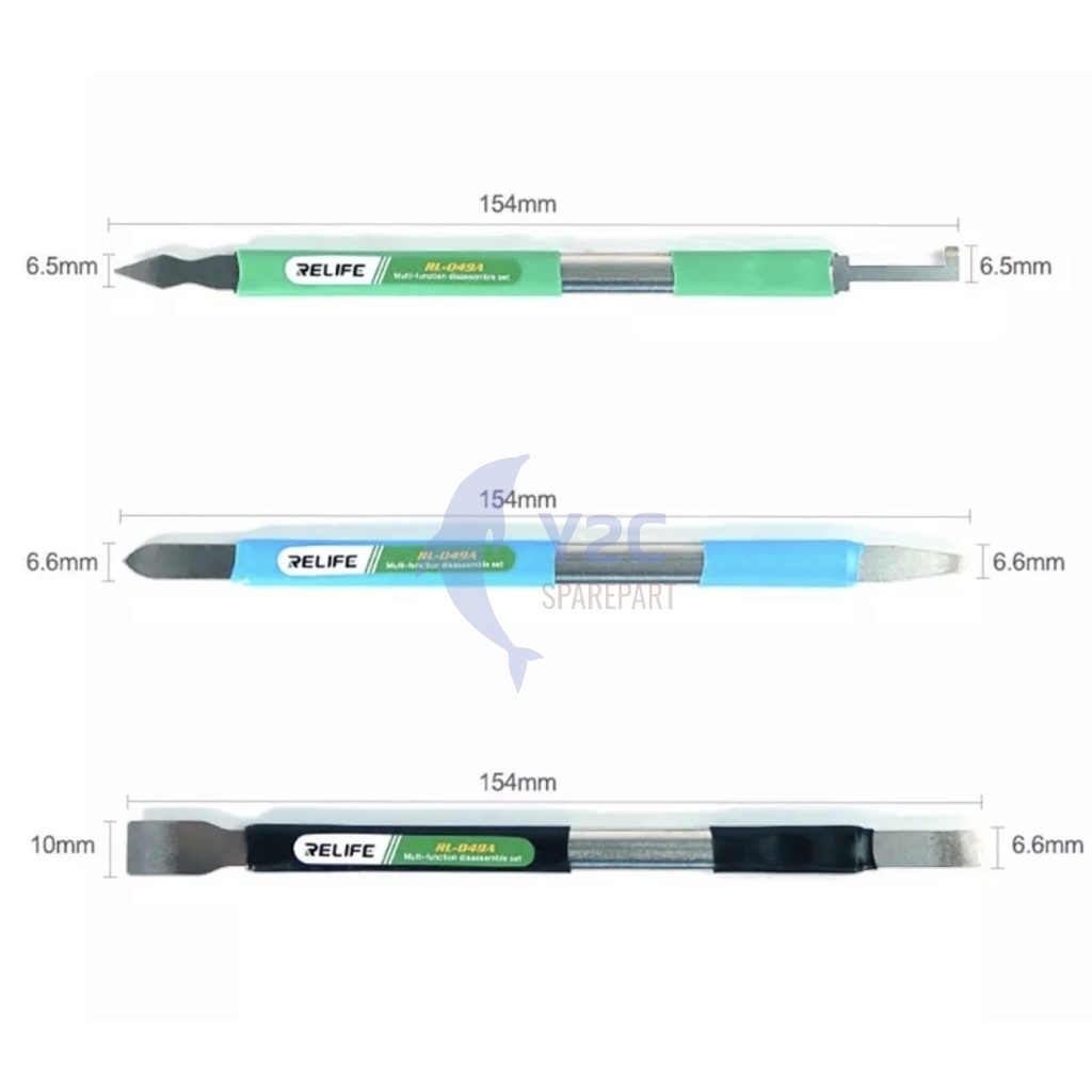 OPENING TOOL / ALAT BUKA LCD TOUCHSCREEN RELIFE RL-049A / ALAT SERVIS HP TERLENGKAP LENGKAP MURAH